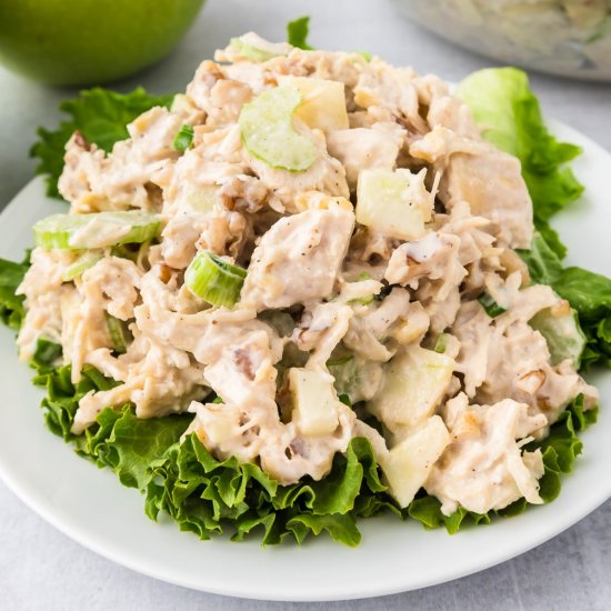 Apple Walnut Chicken Salad