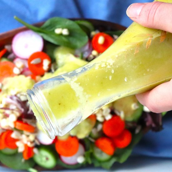 Vegan Probiotic Salad Dressing