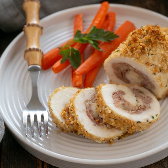 Baked Chicken Cordon Bleur