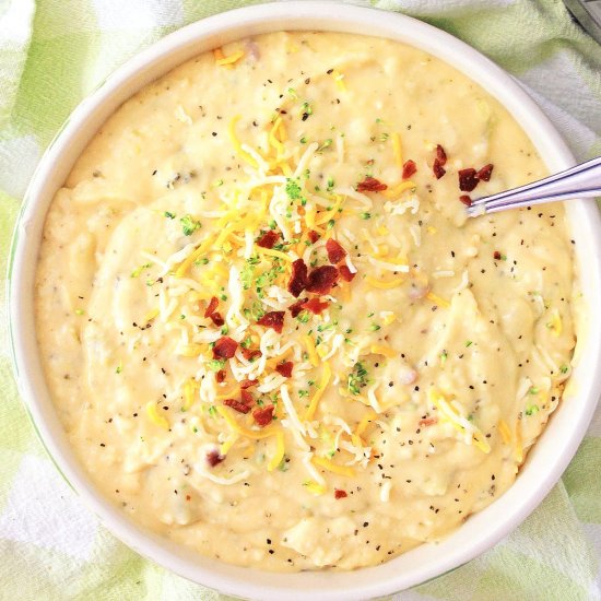 Instant Pot Broccoli Cheddar Soup