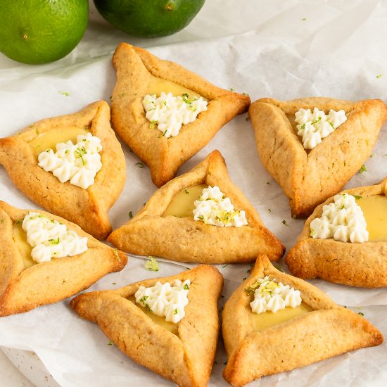 Key Lime Pie Hamantaschen