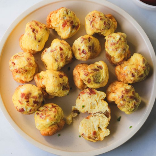 Dairy-Free Air Fryer Egg Bites