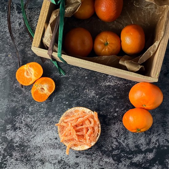 Candied Clementine Peel