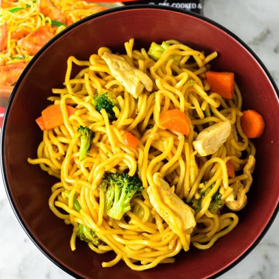 Easy Hot and Spicy Noodle Stir Fry