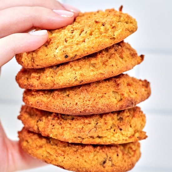 Healthy Carrot Cake Cookies