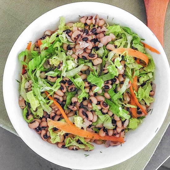 Greek Black Eyed Pea Salad