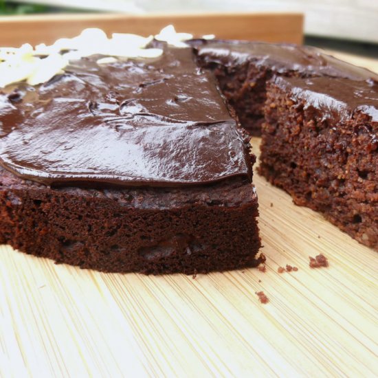 Gluten Free Chocolate Almond Cake