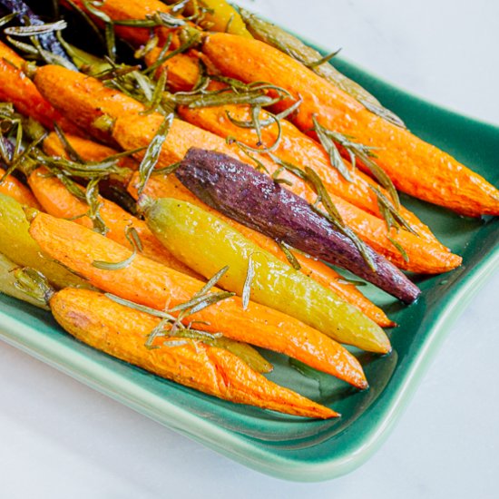 Roasted Carrots with Rosemary