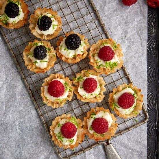 Mini Raspberry Tarts