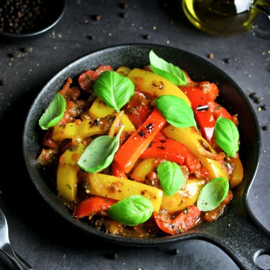 Italian vegetable stir fry