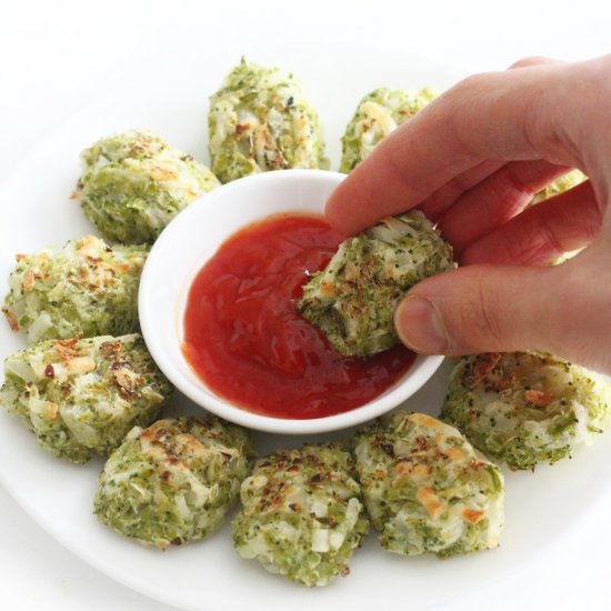 Broccoli Tots (Vegan, Gluten-Free)