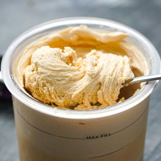 Peanut Butter Protein Ice Cream