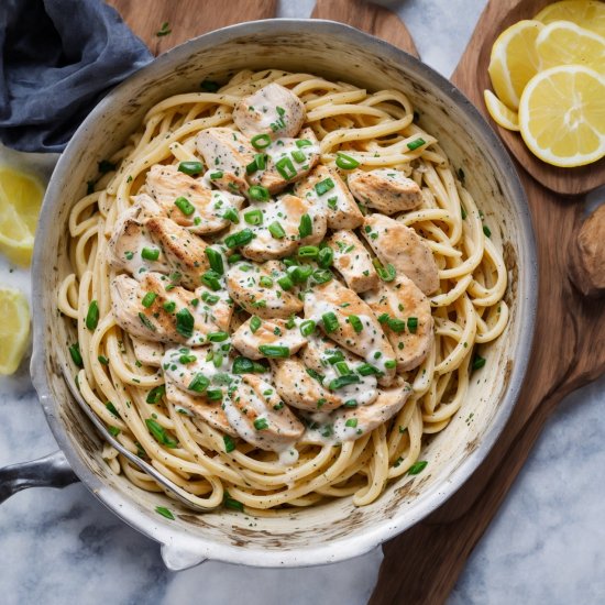 Keto Chicken Alfredo