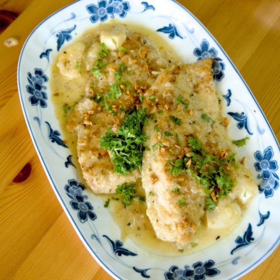 Creamy garlic chicken