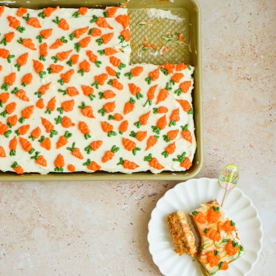 Blender Carrot Cake