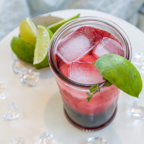 Cherry Lime Mocktail