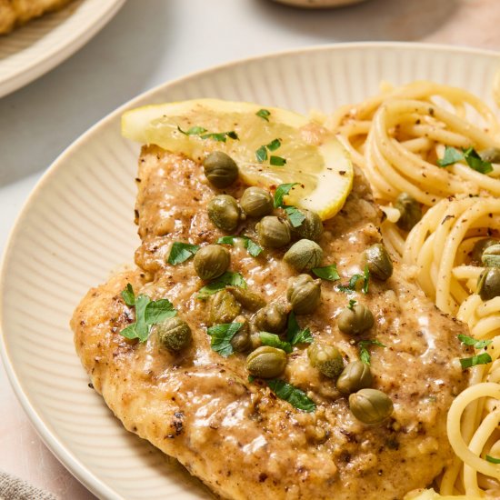 Garlic Chicken Piccata