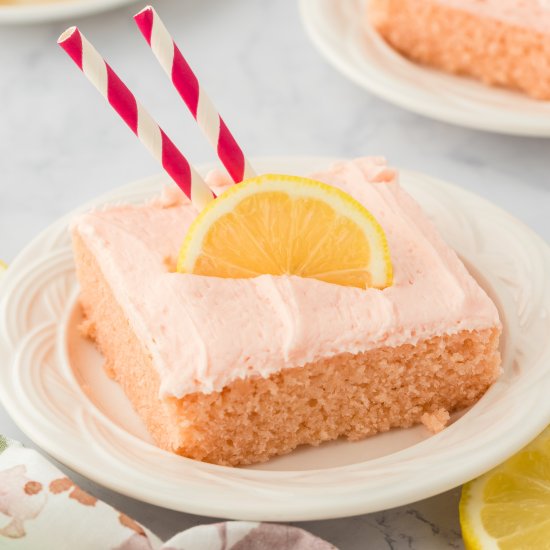 Pink Lemonade Cake