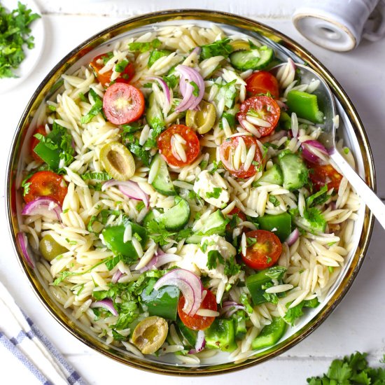 Orzo Pasta Salad