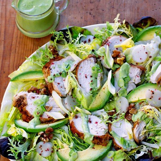 green goddess chicken salad