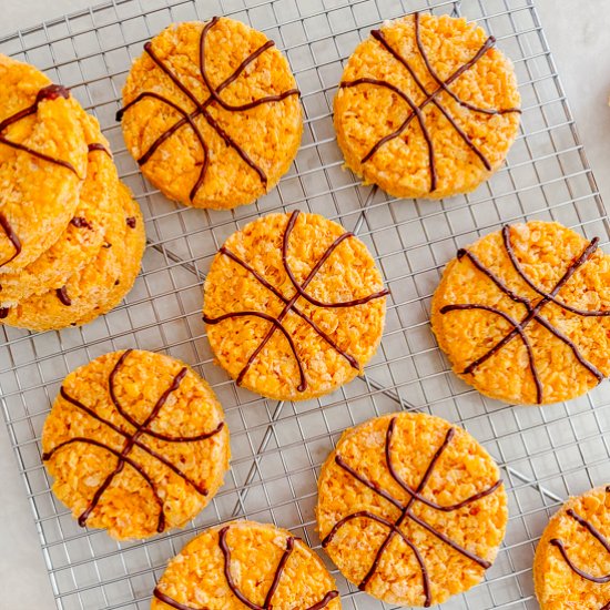 Rice Krispies Basketball Treats