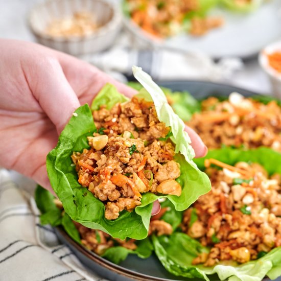 Asian Chicken Wraps