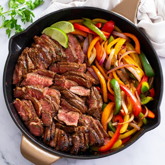 Steak Fajitas