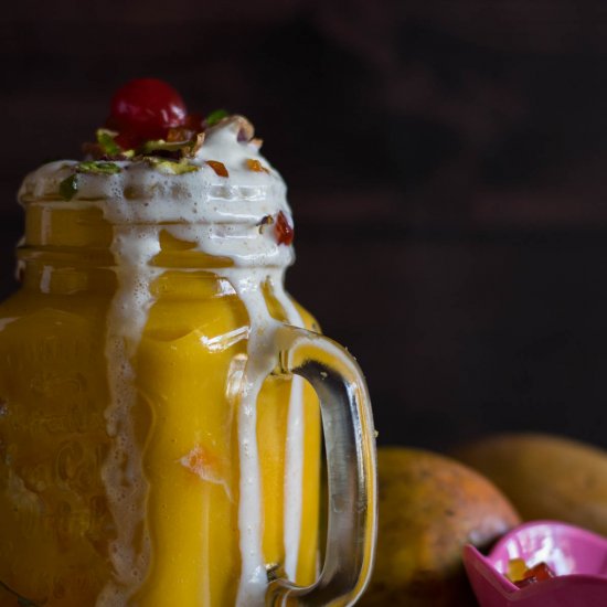 5 Minutes Mango Mastani Recipe