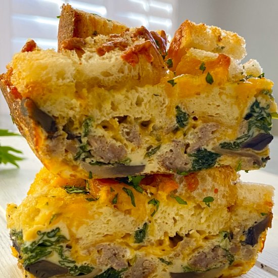 Egg and Sausage Breakfast Casserole