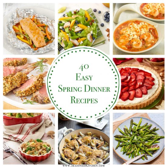 40 Easy Spring Dinner Recipes