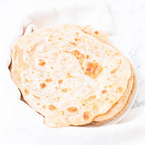 Puff Paratha Flatbread