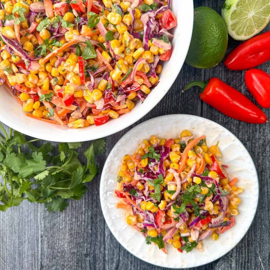 Healthy & Easy Rainbow Salad