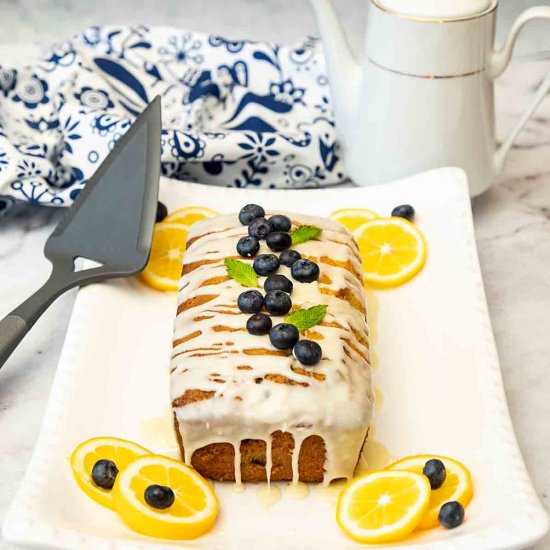 Lemon Blueberry Pound Cake