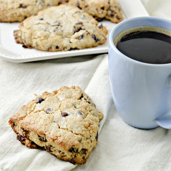 Chocolate Cherry Scones