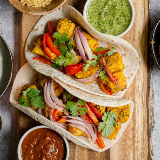 Paneer Tacos