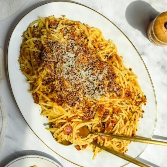 Simple Carbonara Pasta