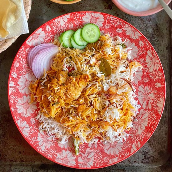 Chicken Tikka Biryani