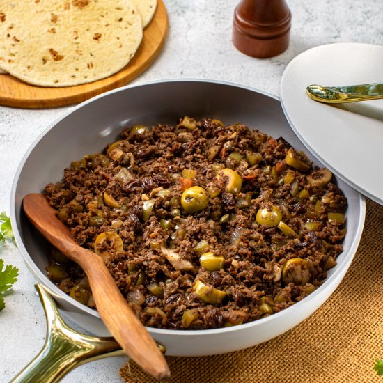 Plant-Based Cuban Picadillo