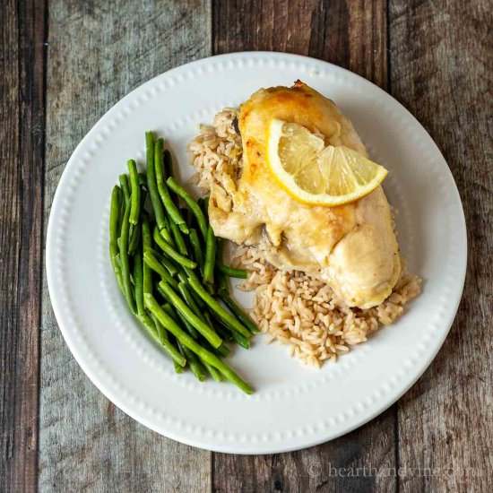 Lemon Chicken Baked in the Oven