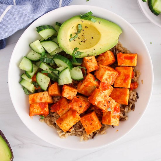 Harissa Tofu Bowl