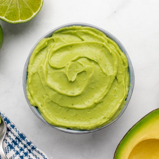 Vegan Avocado Crema