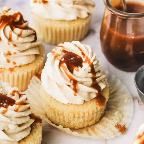 Salted Caramel Cupcakes