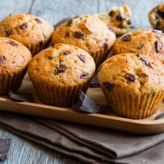 Chocolate Chunk Muffins