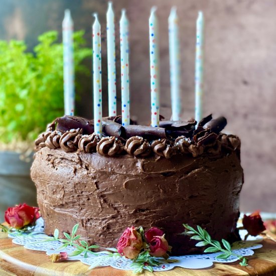 epic chocolate celebration cake