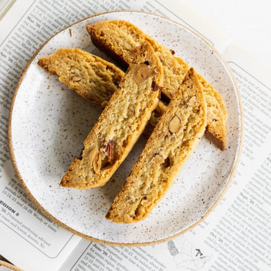 Vegan Almond Biscotti Recipe