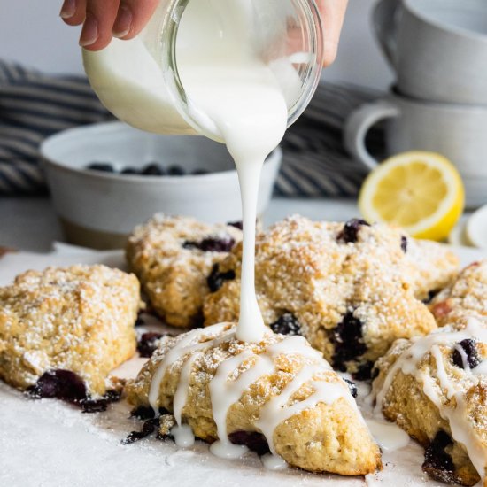 Vegan Blueberry Scones