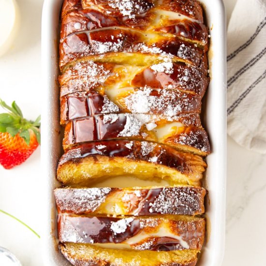 Tres Leches French Toast Casserole