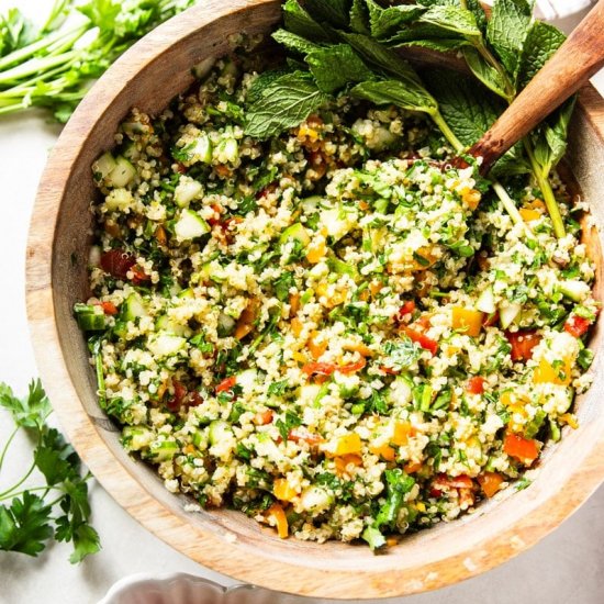 Quinoa Tabbouleh Salad