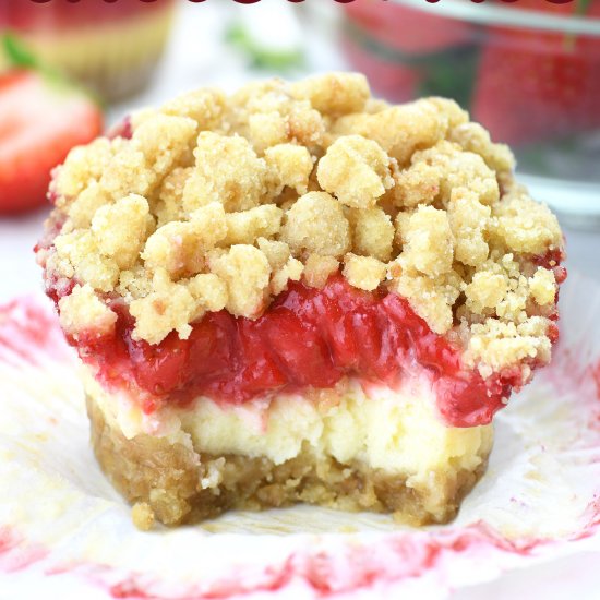 Mini Strawberry Cheesecakes