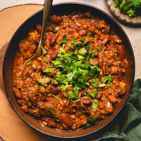 Meaty Vegan Chili